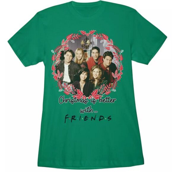 Friends Christmas graphic t-shirt sz 2XL - Picture 1 of 7